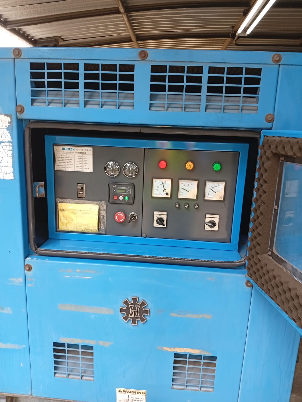 Maintenance dan perbaikan genset + pengecekan grounding – 3