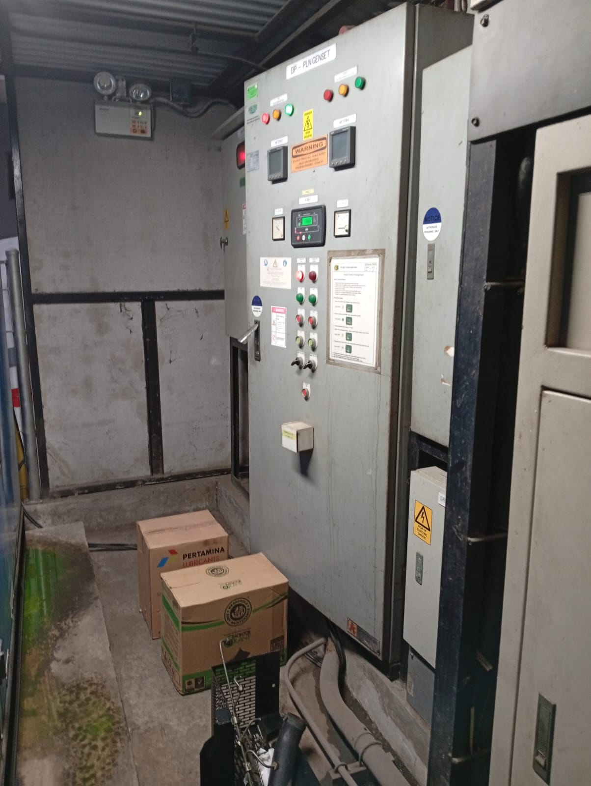 Maintenance dan perbaikan genset + pengecekan grounding – 5